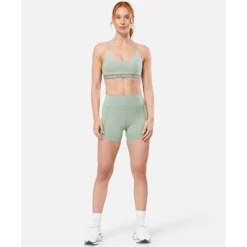 Outlet Nike Womens Indy Light Support Sports Bra Green