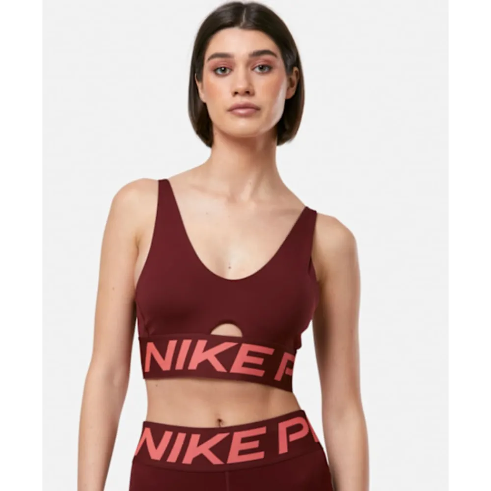 Best Nike Womens Indy Plunge Medium Support Sports Bra Red