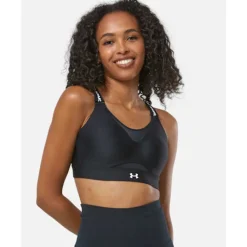New Under Armour Womens Infinity 2.0 High Support Sports Bra Black