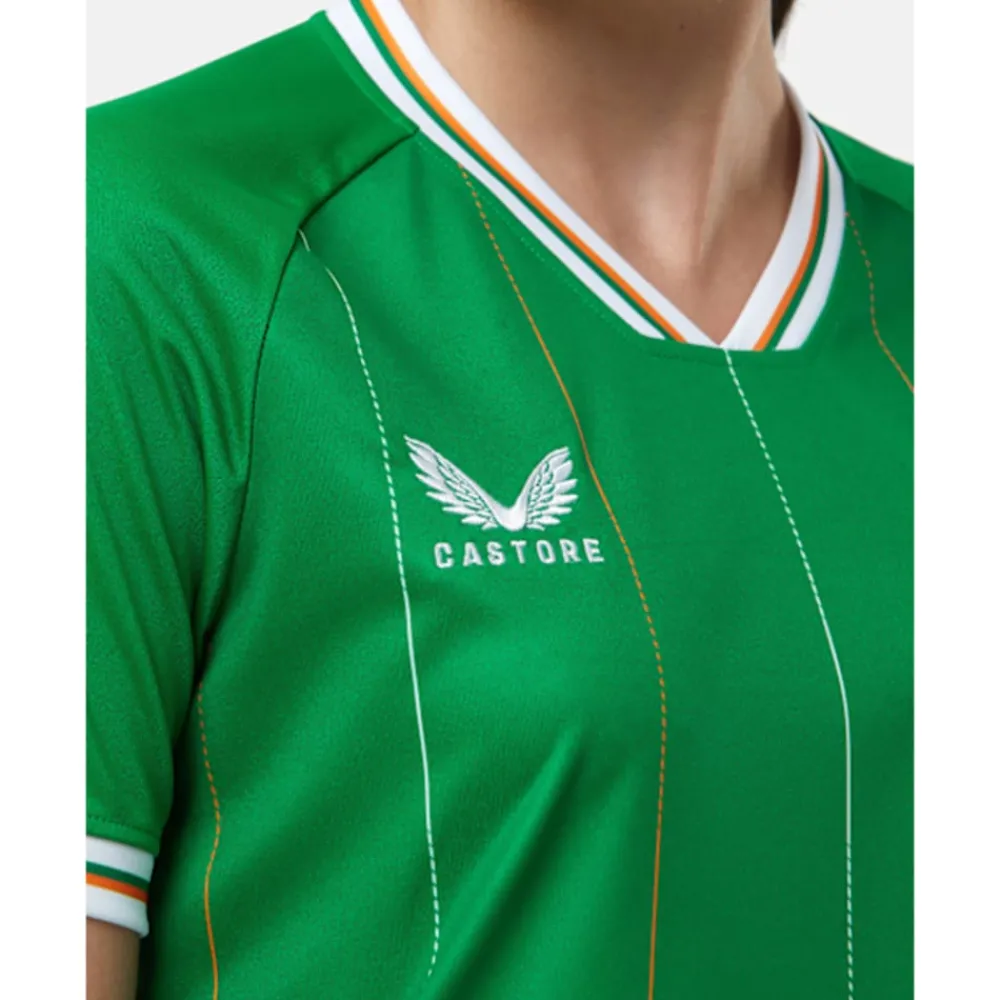 Sale Castore Womens Ireland Home Jersey Green