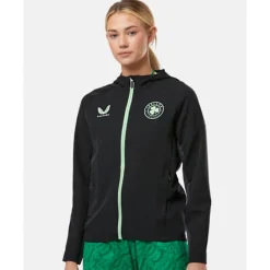 Best Castore Womens Ireland Presentation Jacket Black