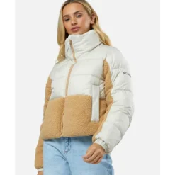 Online Columbia Womens Leadbetter Point Jacket Cream