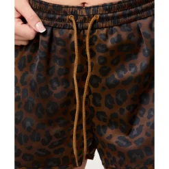 New adidas Originals Womens Leopard Print Shorts Assorted