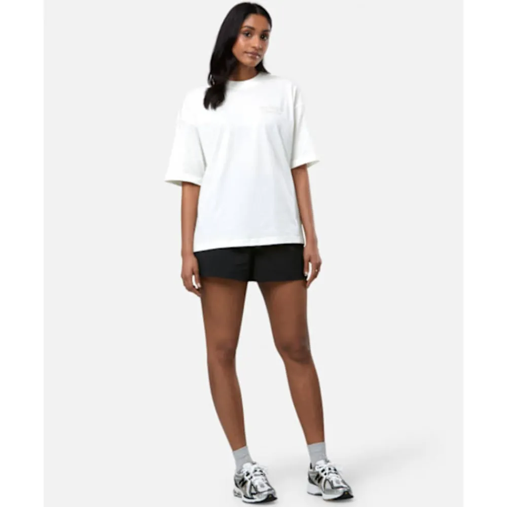 Fashion New Balance Womens Linear Heritage T-Shirt Cream