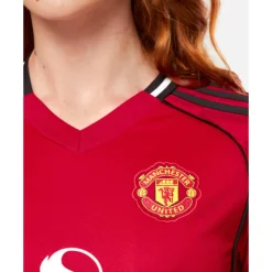 Best adidas Womens Manchester United 25/26 Home Jersey Red