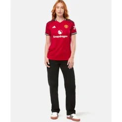 Best adidas Womens Manchester United 25/26 Home Jersey Red