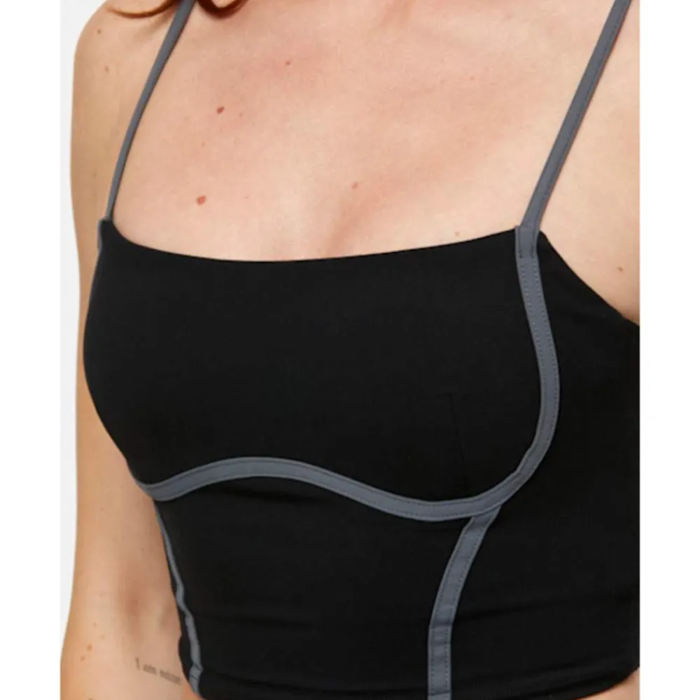 New Monterrain Womens Mantra Bra Top Black