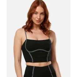New Monterrain Womens Mantra Bra Top Black
