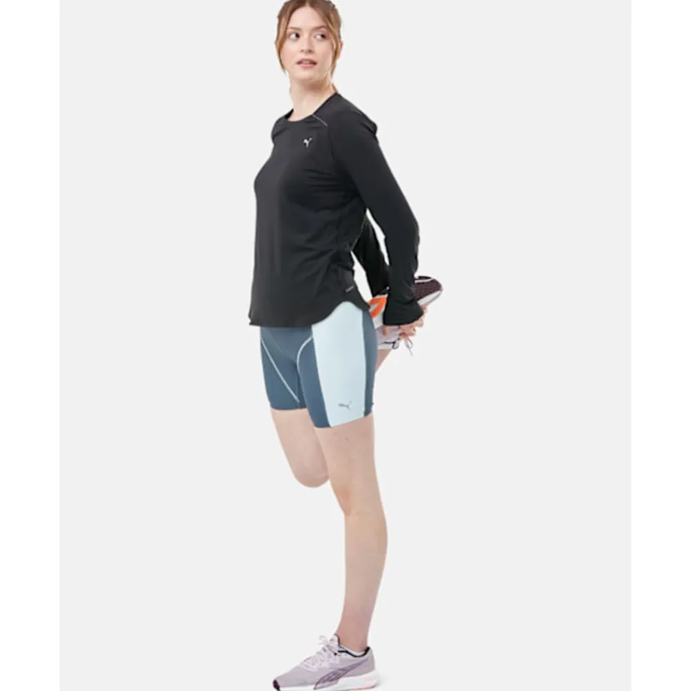 Sale Puma Womens Marathon Shorts Grey