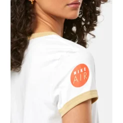 Online Nike Womens Moto T-Shirt White