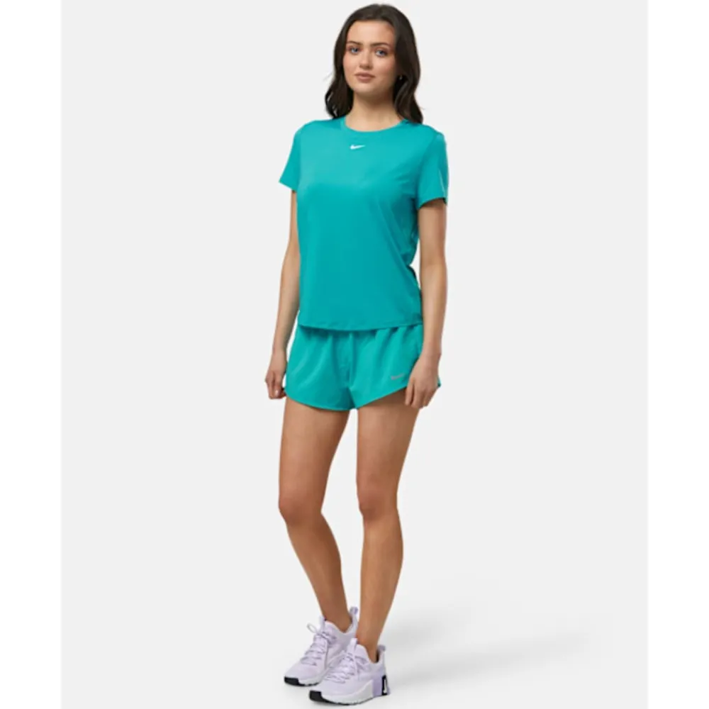 New Nike Womens One 3 Inch Shorts Blue