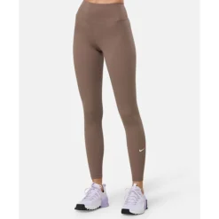 Fashion Nike Womens One Leggings Brown