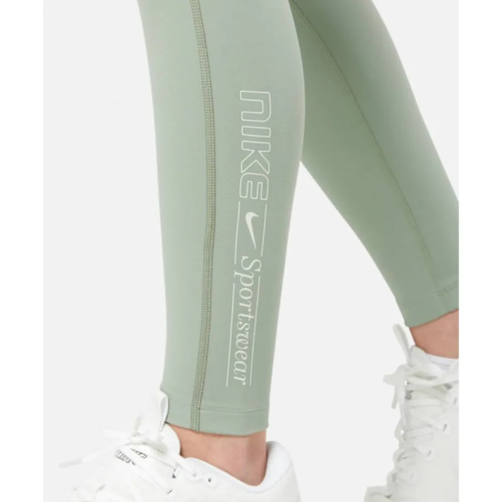 Outlet Nike Womens One Leggings Green