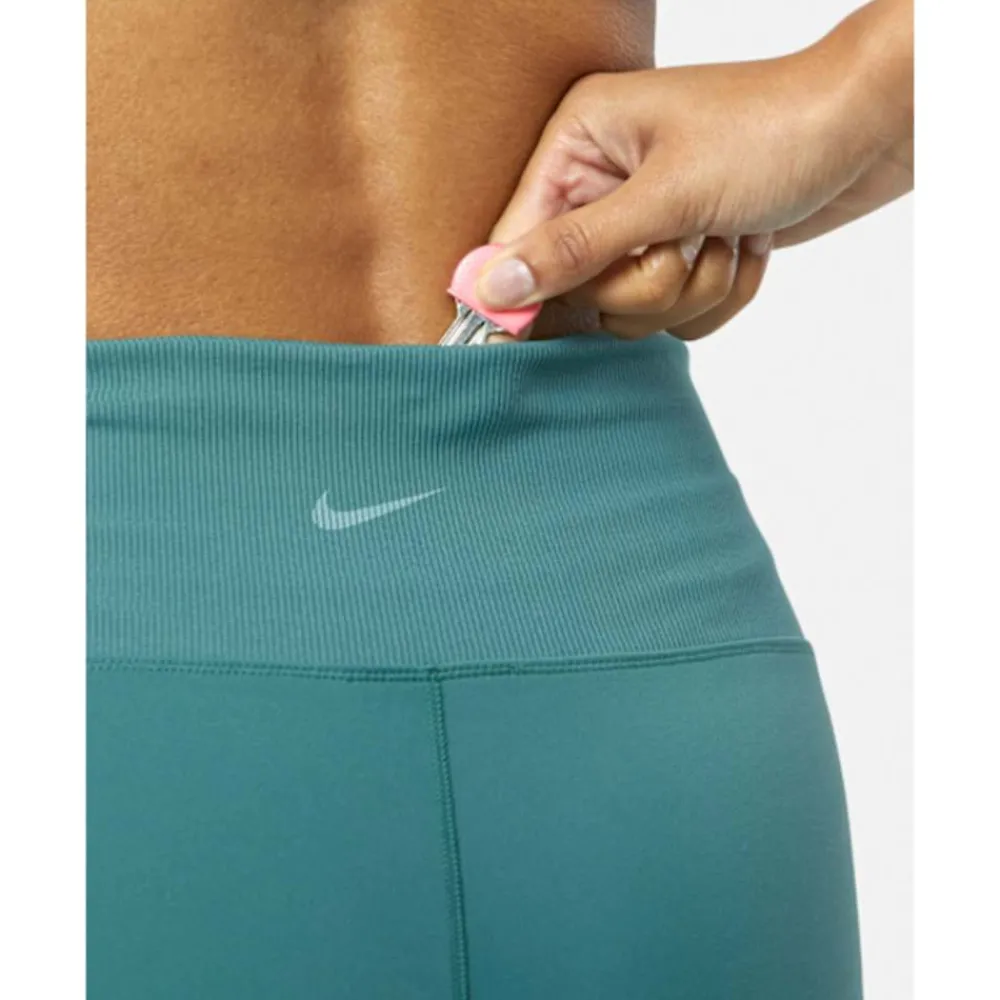 Hot Nike Womens One Rib 5 Inch Shorts Green