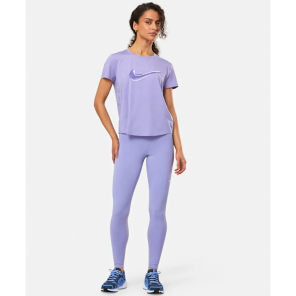 Best Nike Womens One Swoosh T-Shirt Purple