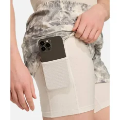 Fashion adidas Originals Womens Own The Run 2 in 1 Shorts Grey
