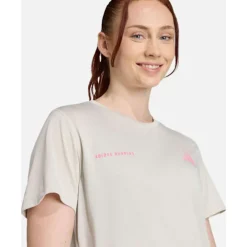 Discount adidas Originals Womens Own The Run T-Shirt Grey