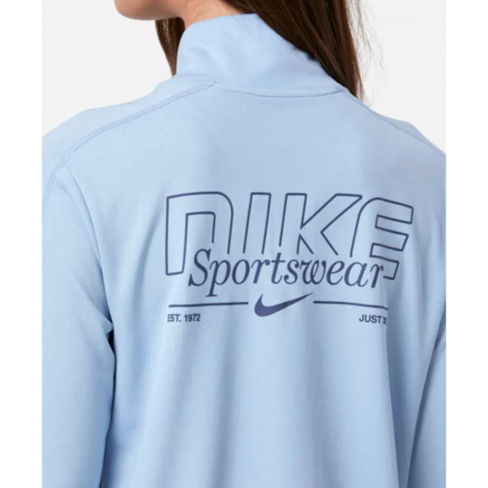 Outlet Nike Womens Pacer Half Zip Top Blue