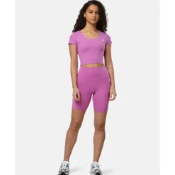 New 4TH ARQ Womens Peyton Shorts Pink