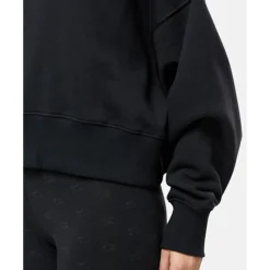 Best Nike Womens Phoenix Fleece Crew Neck Sweatshirt Black