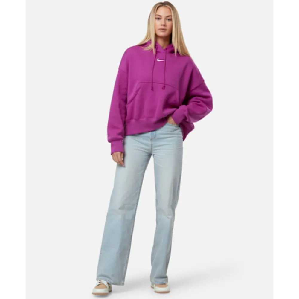 Online Nike Womens Phoenix Fleece Oversized Hoodie Purple
