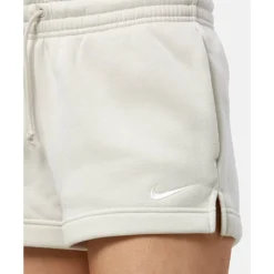 Discount Nike Womens Phoenix Fleece Shorts Cream