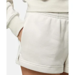 Discount Nike Womens Phoenix Fleece Shorts Cream