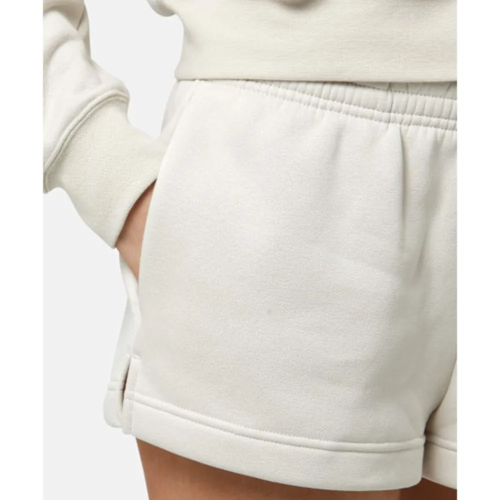 Discount Nike Womens Phoenix Fleece Shorts Cream