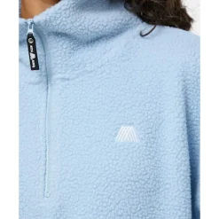 Discount 4TH ARQ Womens Phoenix Half Zip Top Sky Blue