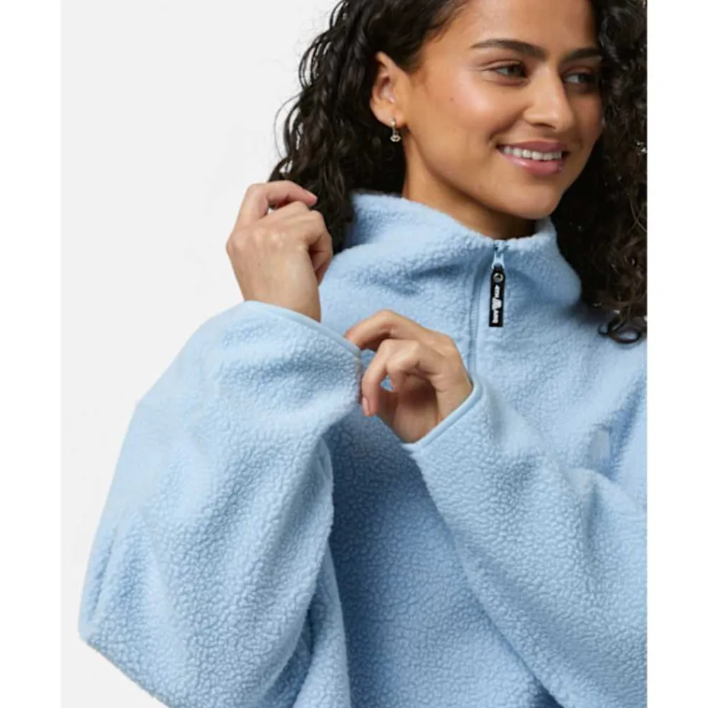 Discount 4TH ARQ Womens Phoenix Half Zip Top Sky Blue
