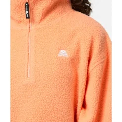 Online 4TH ARQ Womens Phoenix Half Zip Top Peach