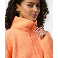 Online 4TH ARQ Womens Phoenix Half Zip Top Peach