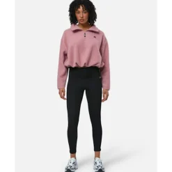 New 4TH ARQ Womens Phoenix Half Zip Top Blush