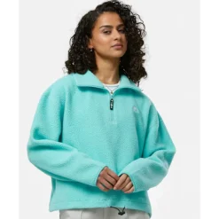 Outlet 4TH ARQ Womens Phoenix Half Zip Top Seafoam