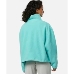Outlet 4TH ARQ Womens Phoenix Half Zip Top Seafoam