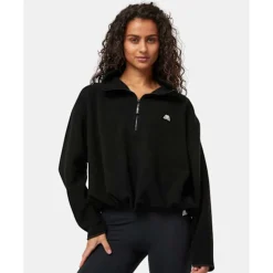 Online 4TH ARQ Womens Phoenix Half Zip Top Black