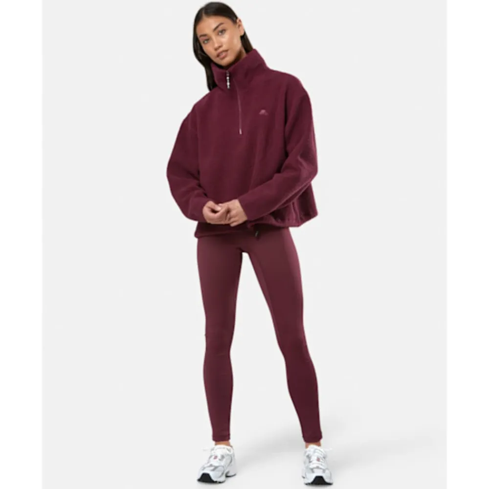 New 4TH ARQ Womens Phoenix Half Zip Top Ruby