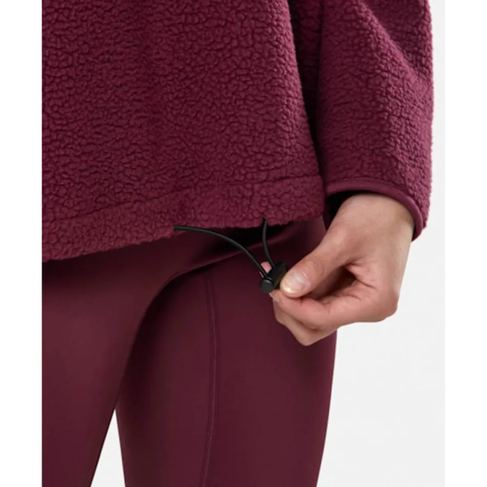 New 4TH ARQ Womens Phoenix Half Zip Top Ruby