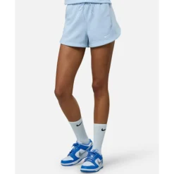 Outlet Nike Womens Poly Knit 2 inch Shorts Blue