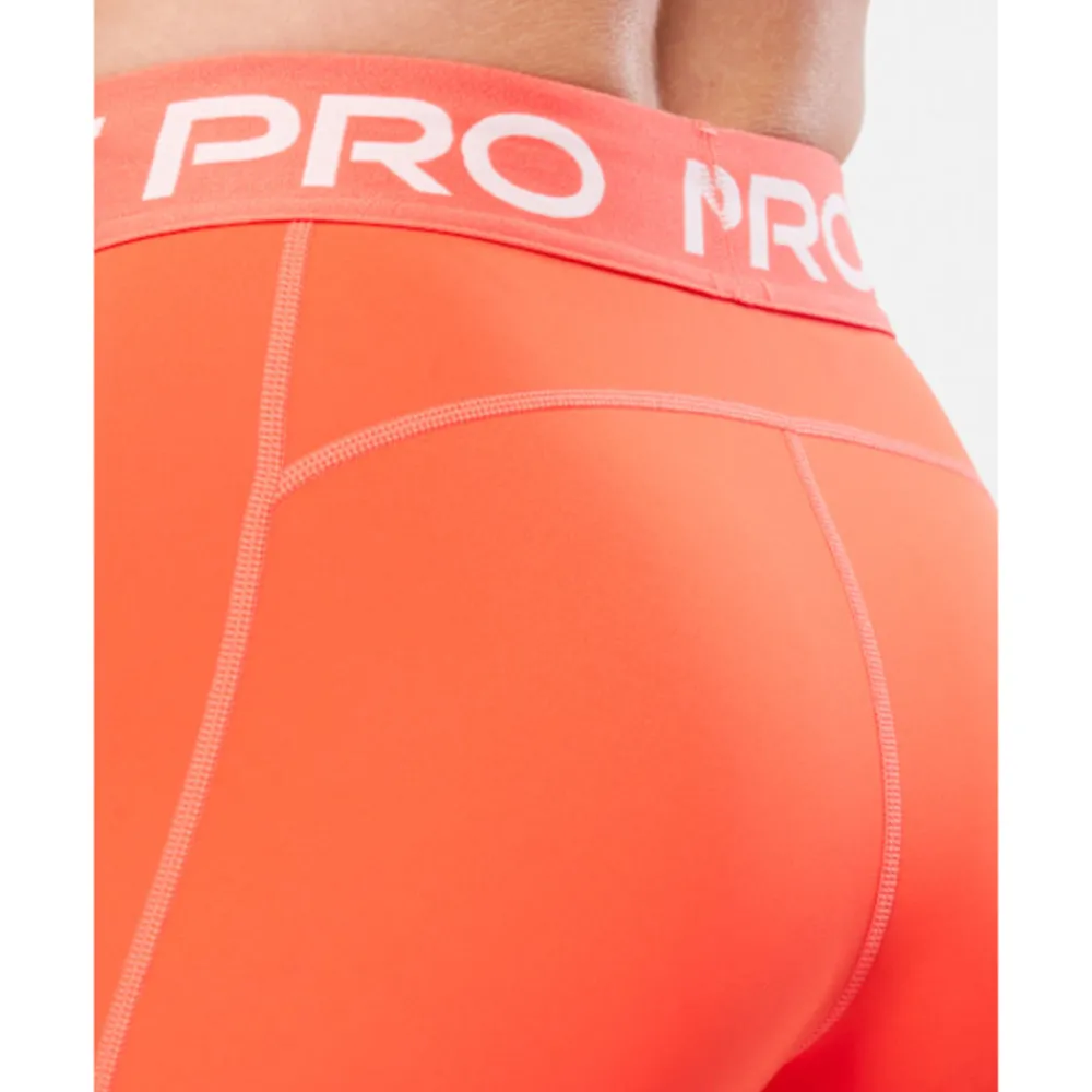 Sale Nike Womens Pro 3 Inch Shorts Orange