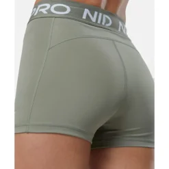 Fashion Nike Womens Pro 3 Inch Shorts Green