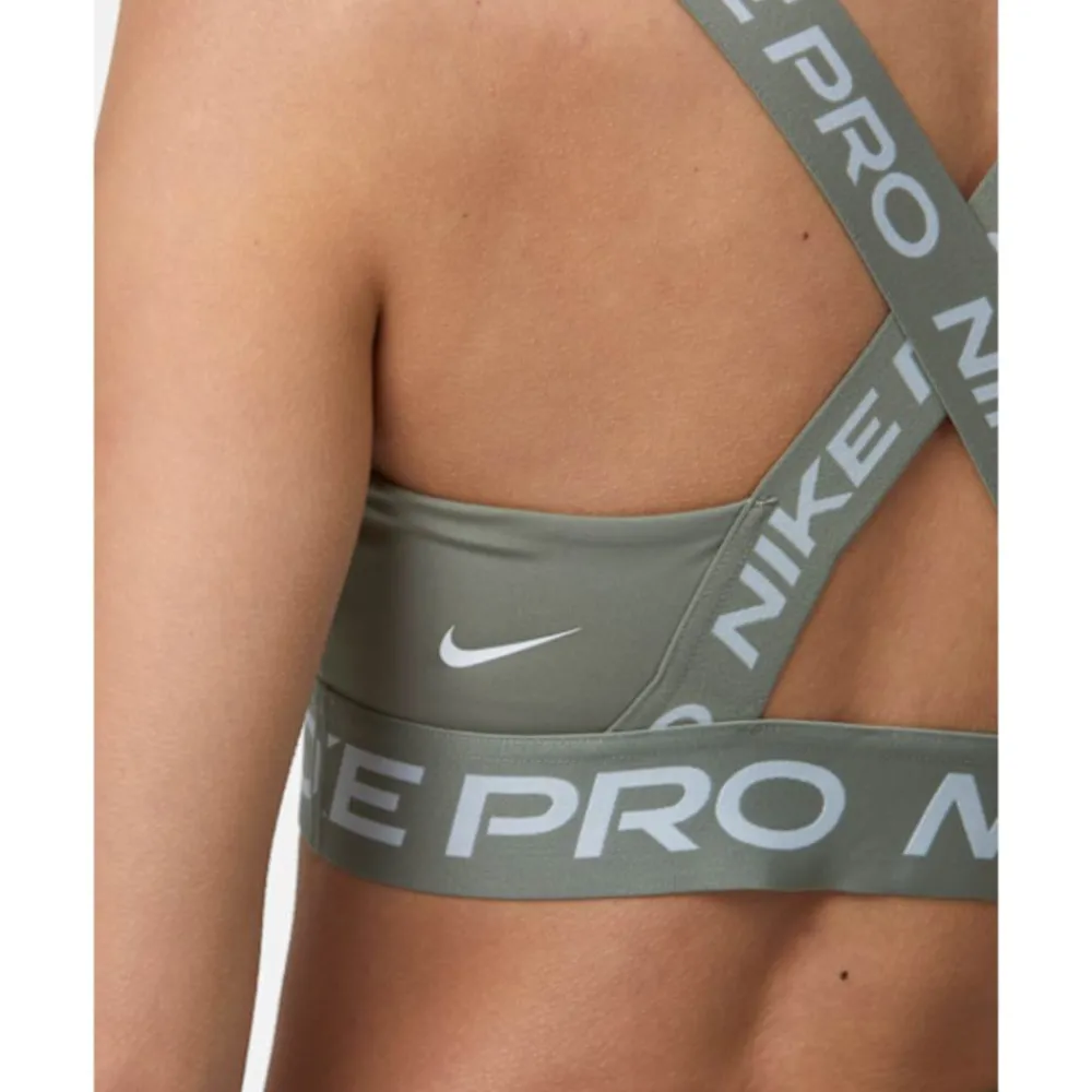 Fashion Nike Womens Pro Light Support Sports Bra Green