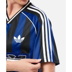 Sale adidas Originals Womens Soccer Summer Jersey Blue