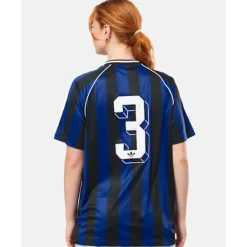 Sale adidas Originals Womens Soccer Summer Jersey Blue
