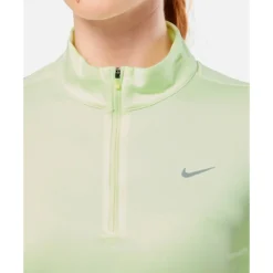 Sale Nike Womens Swift Half Zip Top Yellow