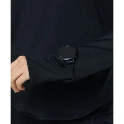 Discount Nike Womens Swift Half-Zip Top Black