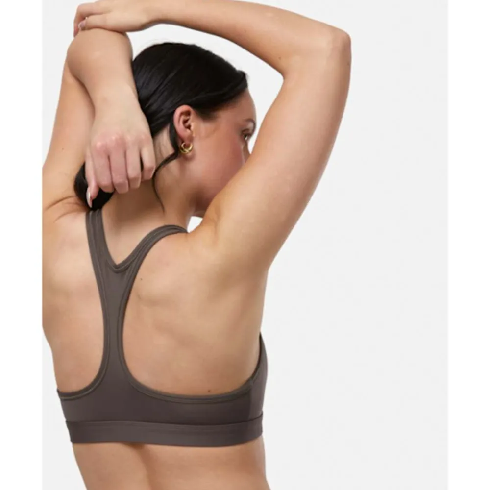 Outlet Nike Womens Swoosh Light Support Sports Bra Brown