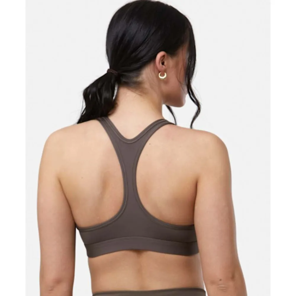 Outlet Nike Womens Swoosh Light Support Sports Bra Brown