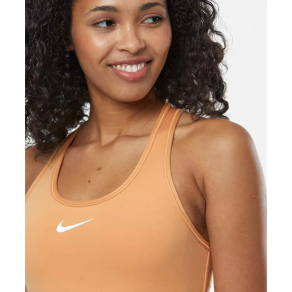 New Nike Womens Swoosh Medium Support Sports Bra Yellow