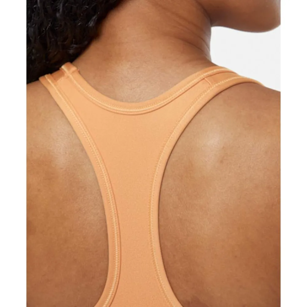 New Nike Womens Swoosh Medium Support Sports Bra Yellow